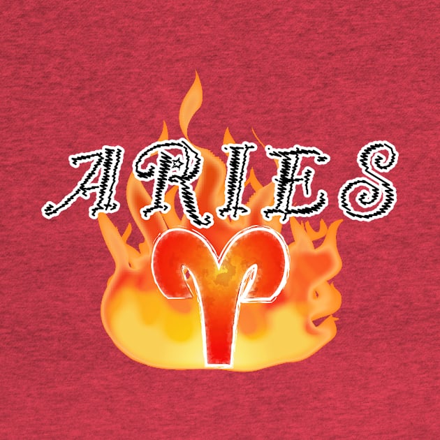 Aries: Zodiac Fire Sign by PenguinCornerStore